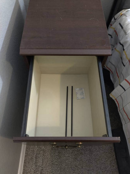 Wooden Nightstand / Bedside Table